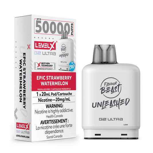 Level X Unleashed G2 Ultra Pod Epic Strawberry Watermelon