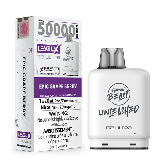 Level X Unleashed G2 Ultra Pod Epic Grape Berry