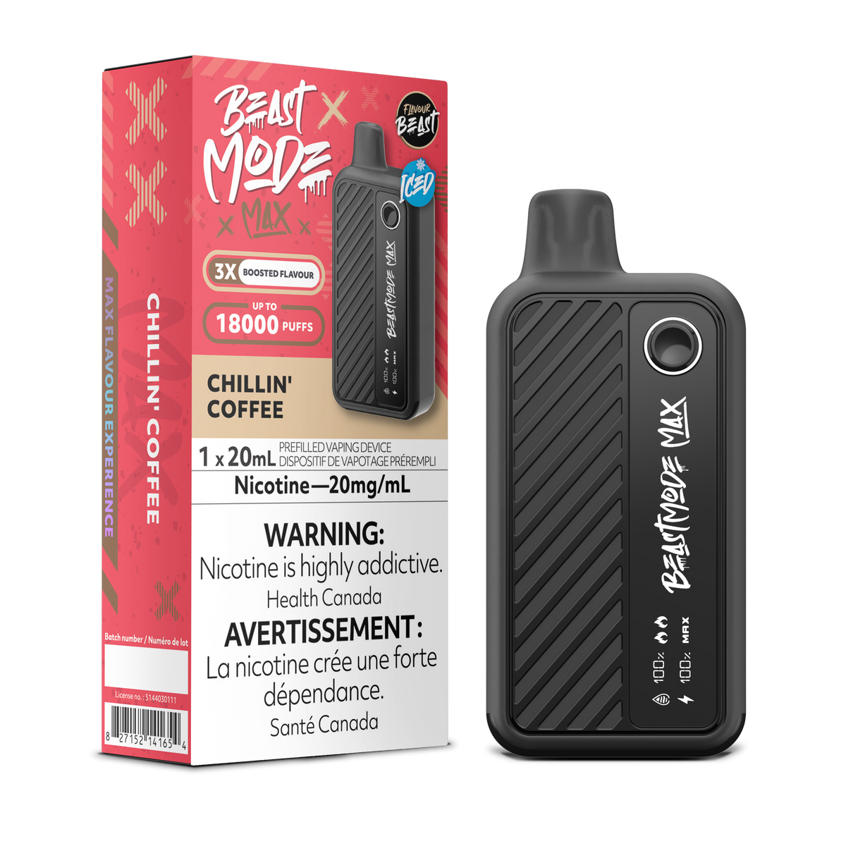 Flavour Beast Beast Mode Max 18K Chillin Coffee