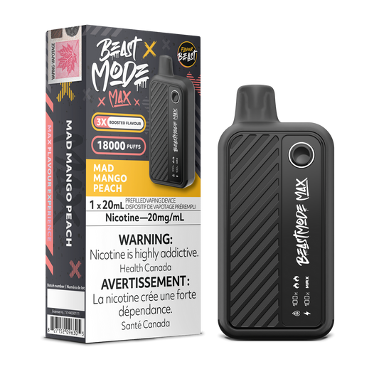 Flavour Beast Beast Mode Max 18K Mad Mango Peach