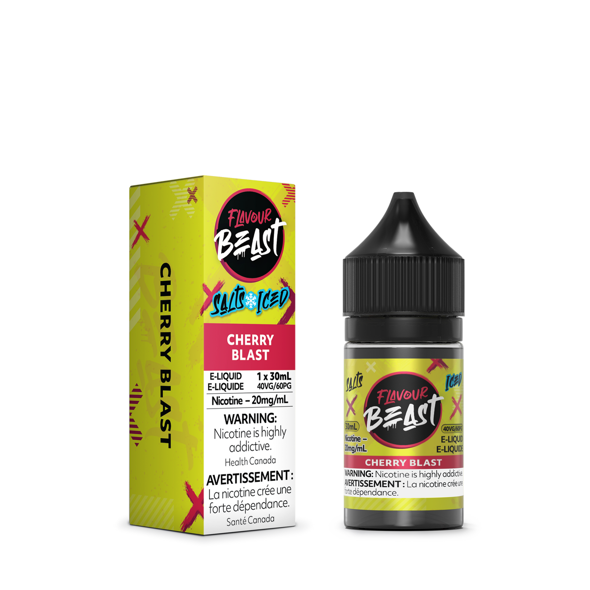 Flavour Beast Flavour Beast Eliquid Cherry Blast Iced