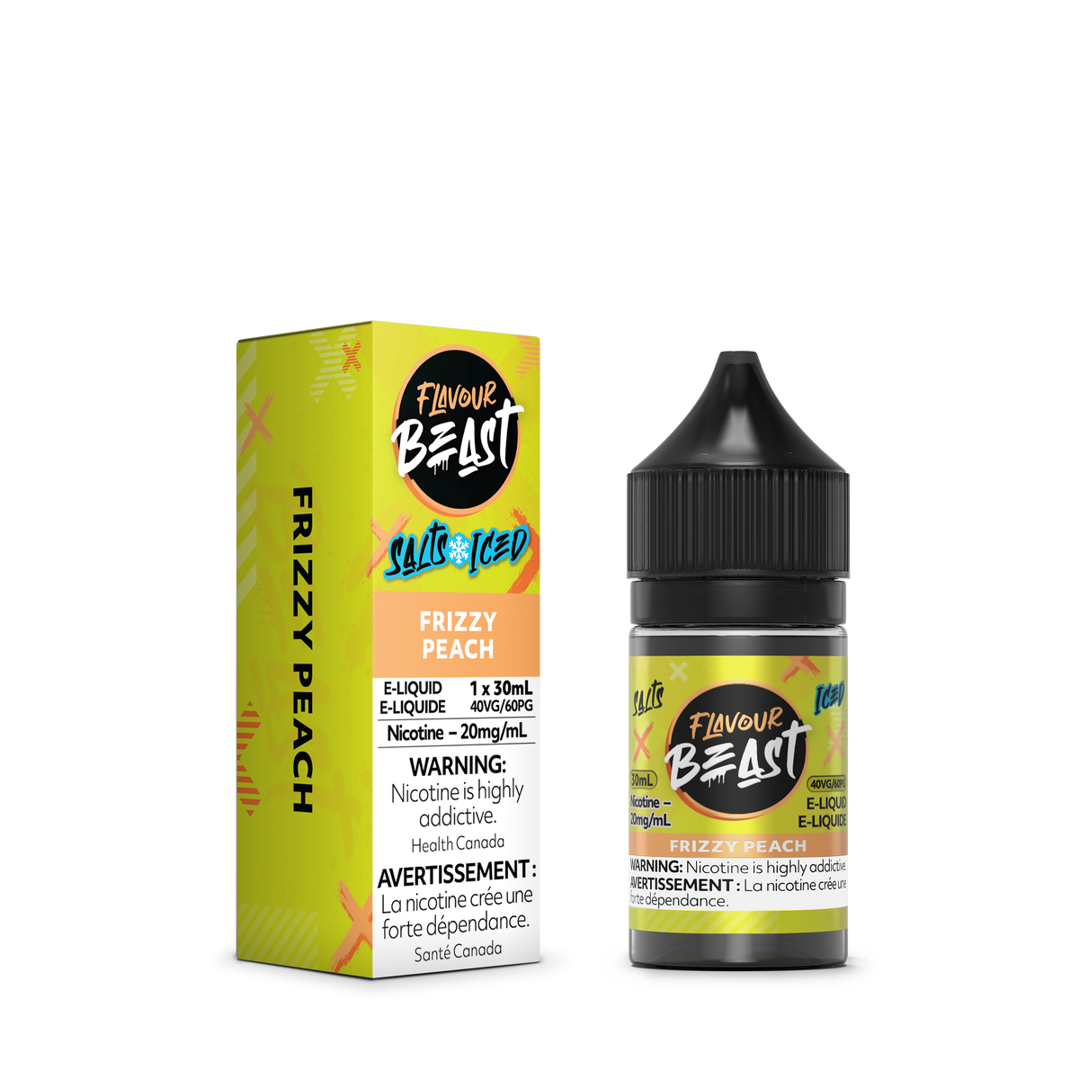 Flavour Beast Flavour Beast Eliquid Frizzy Peach Iced