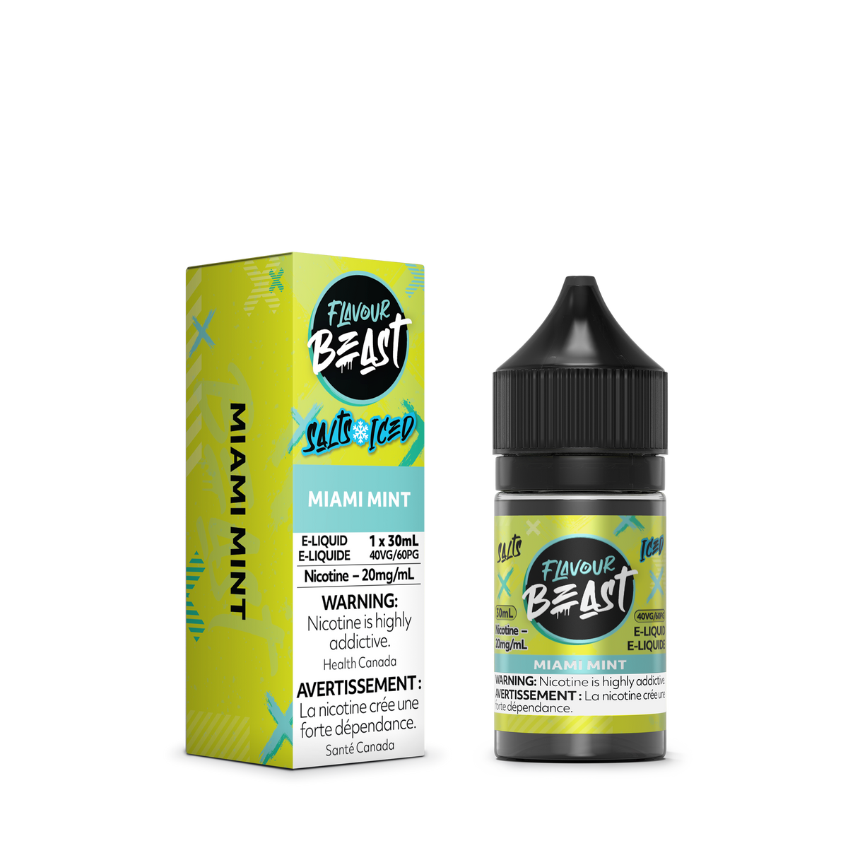 Flavour Beast Flavour Beast Eliquid Miami Mint Iced