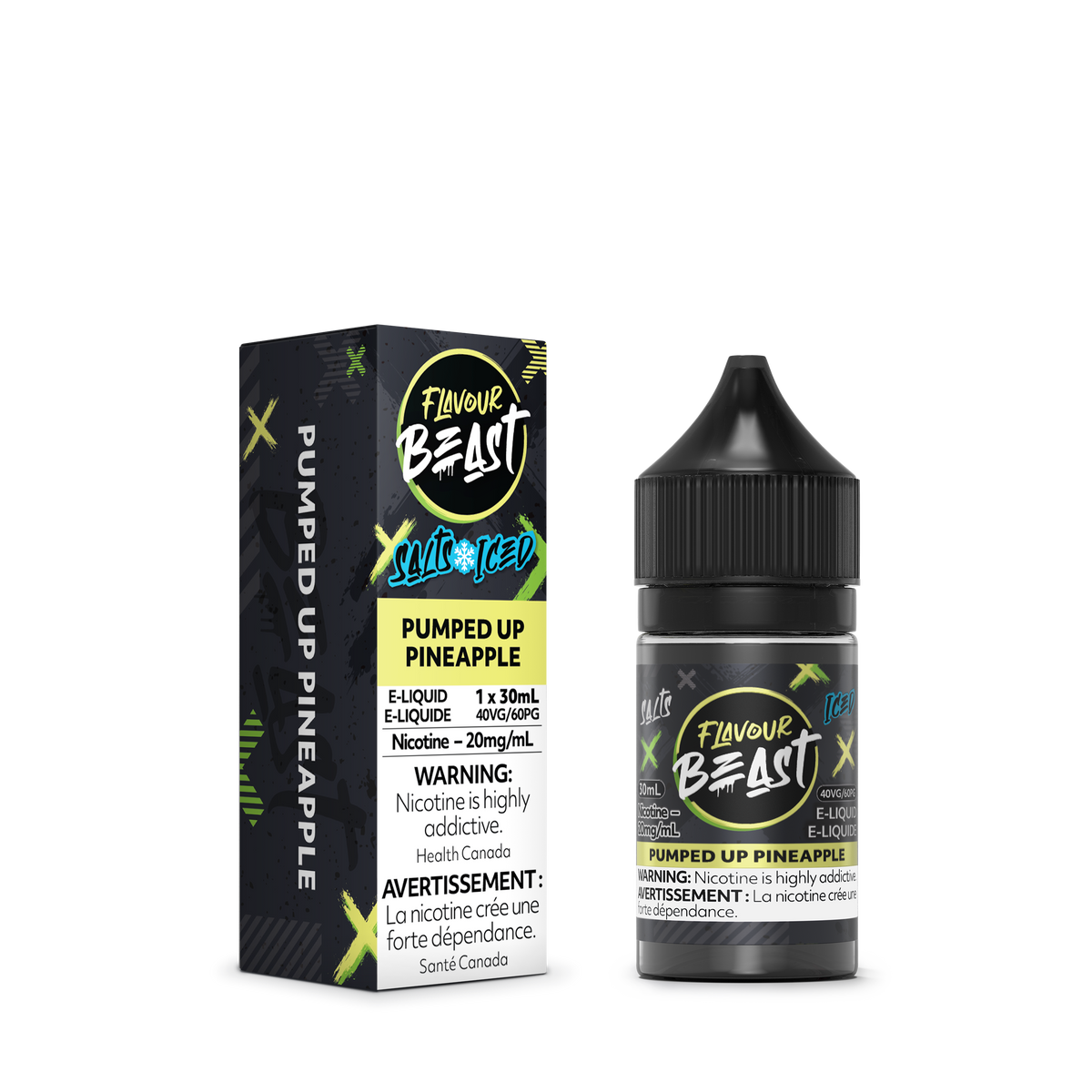 Flavour Beast Flavour Beast Eliquid Pumped Up Pineapple Iced