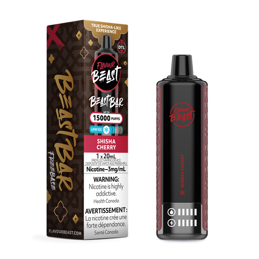 Flavour Beast Beast Bar Shisha Cherry Low Ice