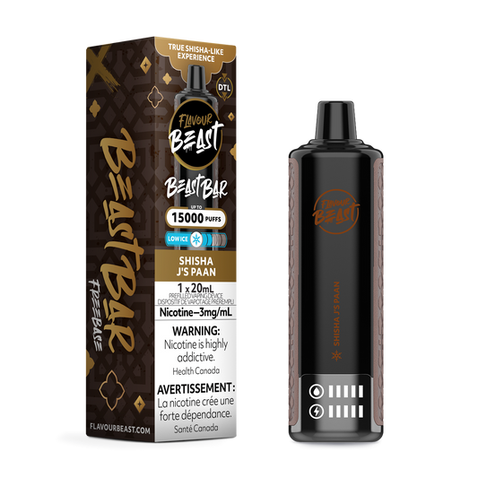 Flavour Beast Beast Bar Shisha Js Paan Low Ice