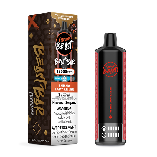 Flavour Beast Beast Bar Shisha Lady Killer Low Ice