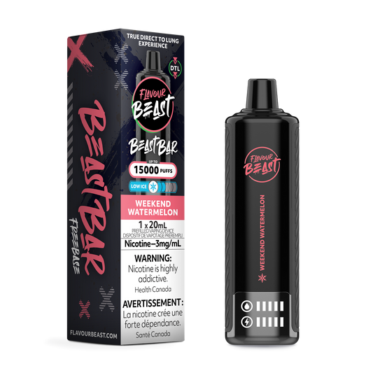 Flavour Beast Beast Bar Weekend Watermelon Low Ice