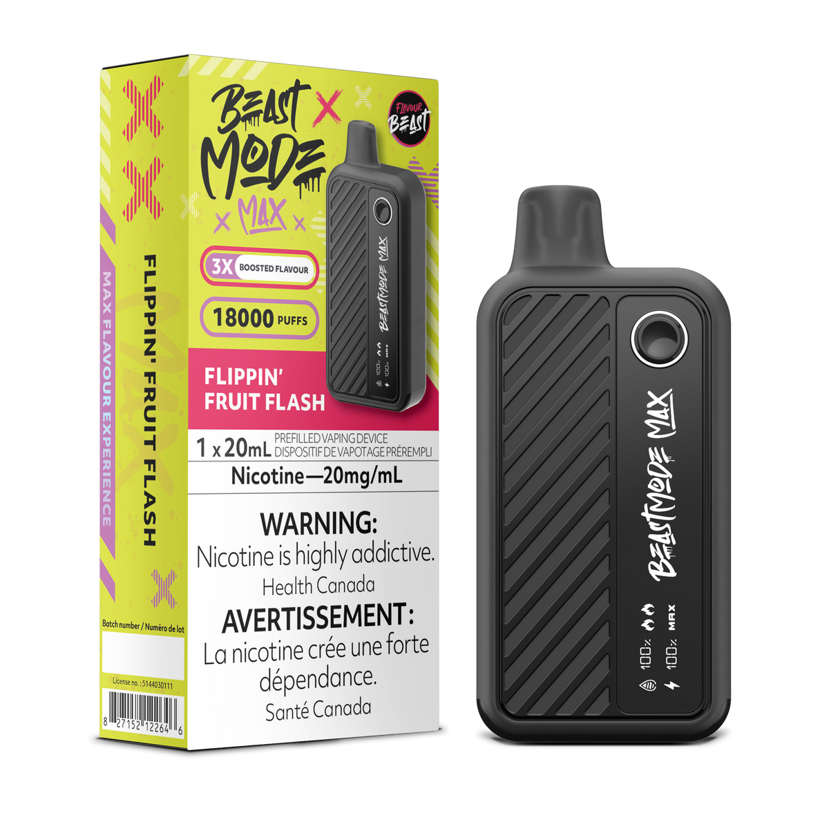 Flavour Beast Beast Mode Max 18K Flippin Fruit Flash