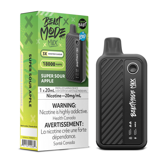 Flavour Beast Beast Mode Max 18K Super Sour Apple