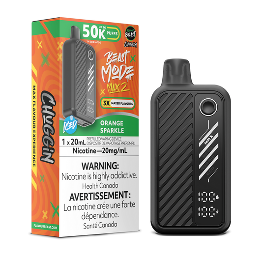 Flavour Beast Beast Mode Max 2 Orange Sparkle