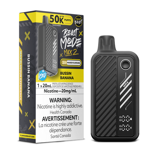Flavour Beast Beast Mode Max 2 Bussin Banana