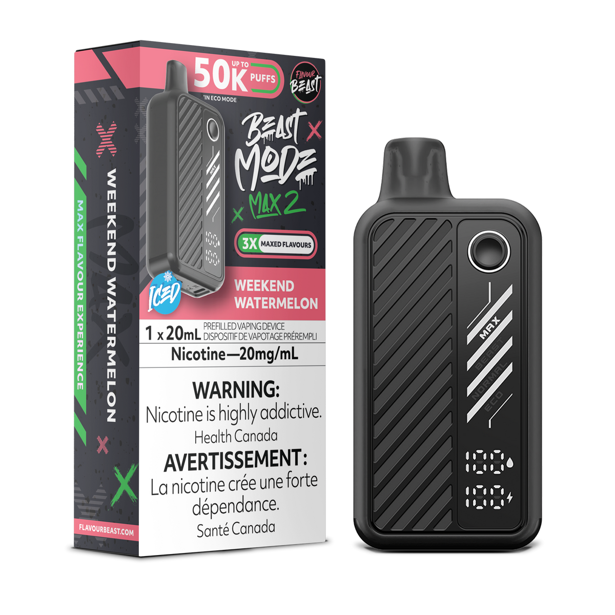 Flavour Beast Beast Mode Max 2 Weekend Watermelon