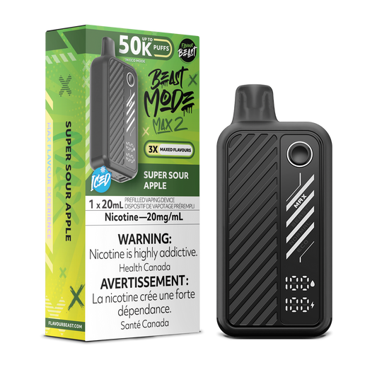 Flavour Beast Beast Mode Max 2 Super Sour Apple