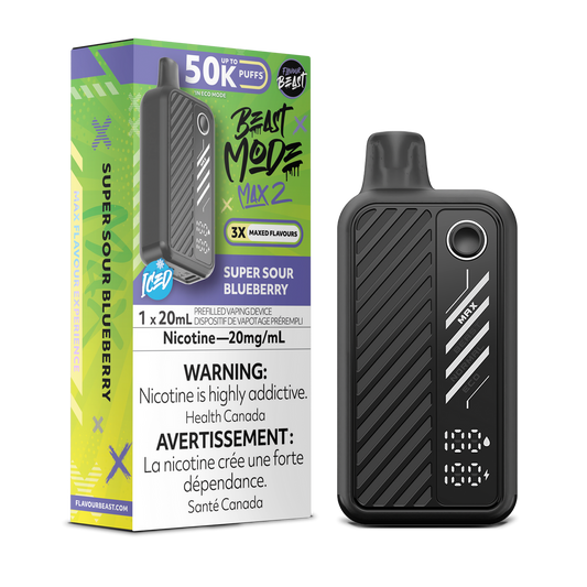 Flavour Beast Beast Mode Max 2 Super Sour Blueberry