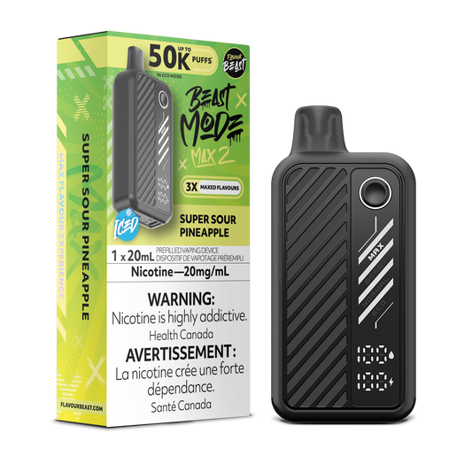 Flavour Beast Beast Mode Max 2 Super Sour Pineapple