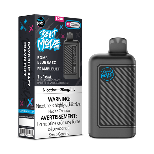 Flavour Beast Beast Mode Bomb Blue Razz