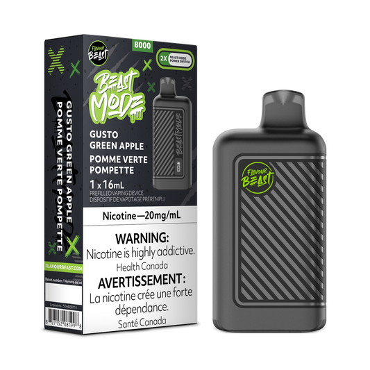 Flavour Beast Beast Mode Gusto Green Apple