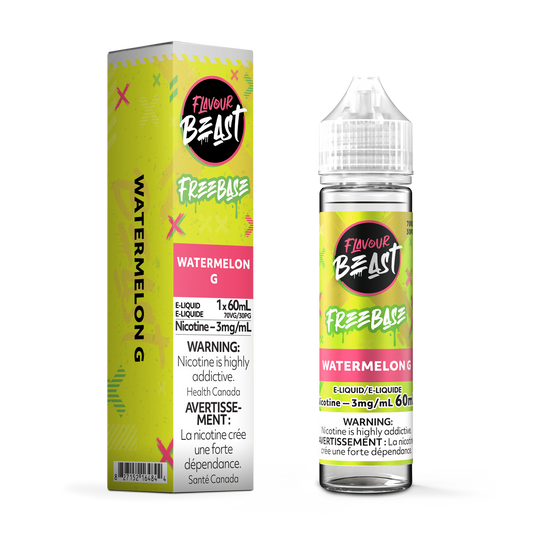 Flavour Beast E Liquid Freebase Watermelon G