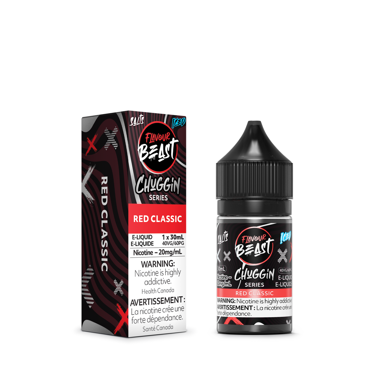 Flavour Beast E Liquid Chuggin Red Classic