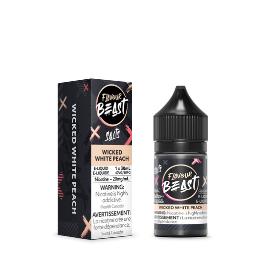 Flavour Beast E Liquid Wicked White Peach