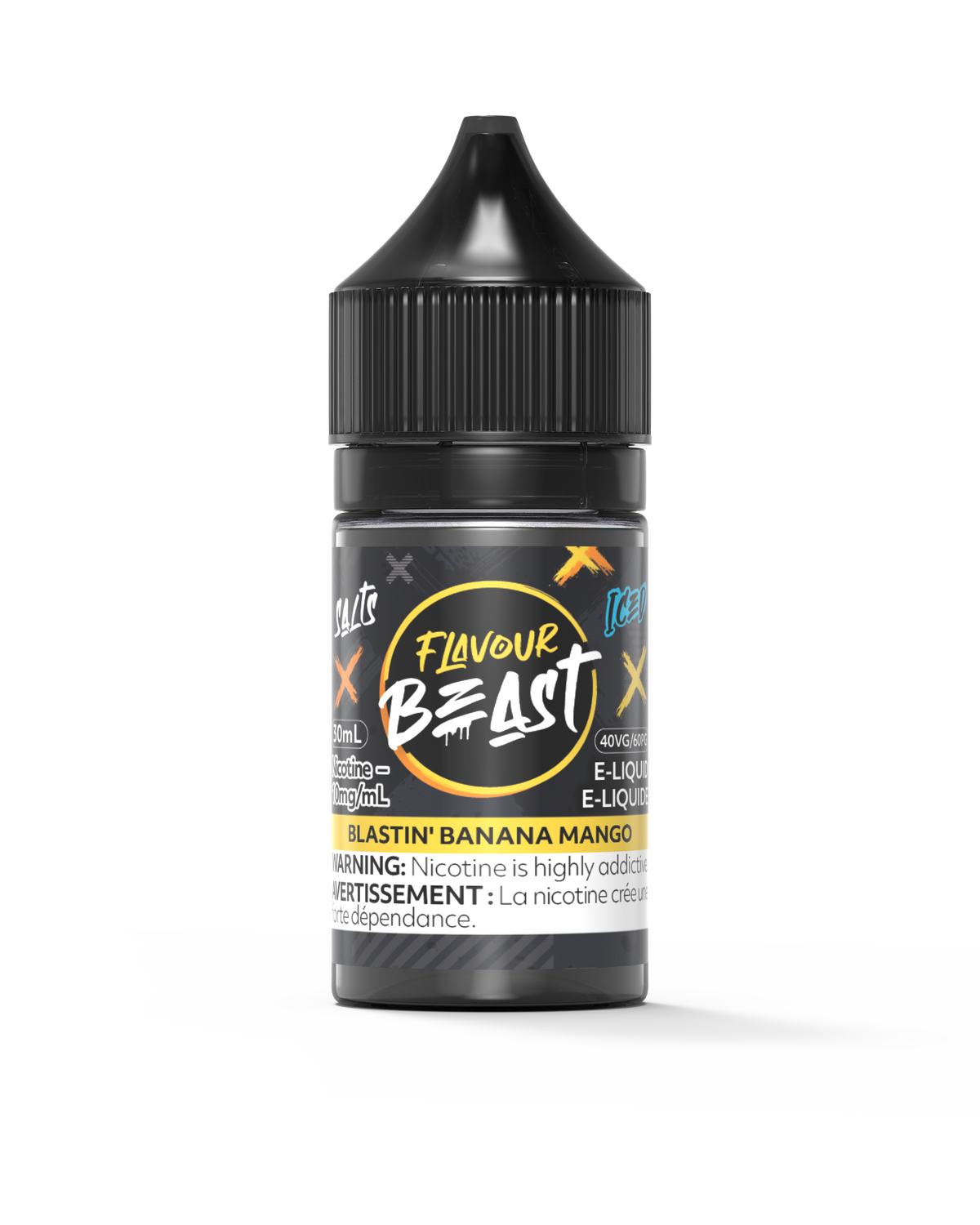 Flavour Beast E Liquid Blastin Banana Mango Iced