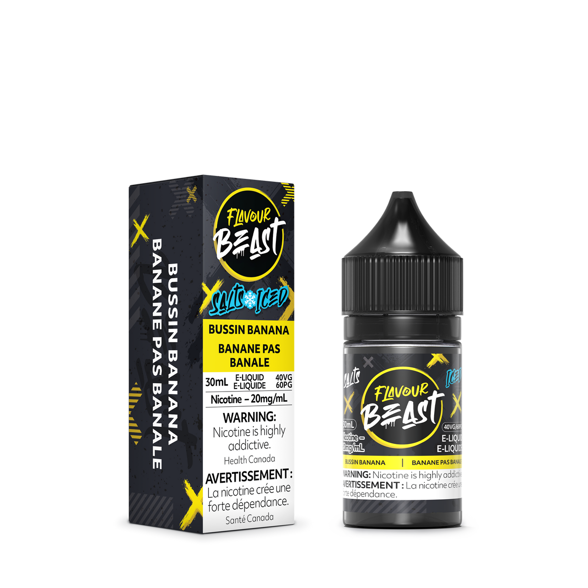 Flavour Beast E Liquid Bussin Banana Iced