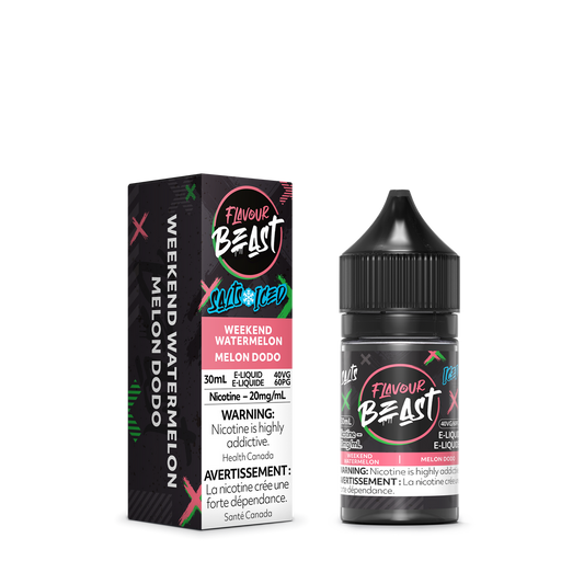 Flavour Beast E Liquid Weekend Watermelon Iced