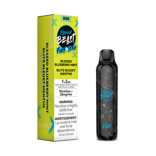 Flavour Beast Fury Blessed Blueberry Mint Iced