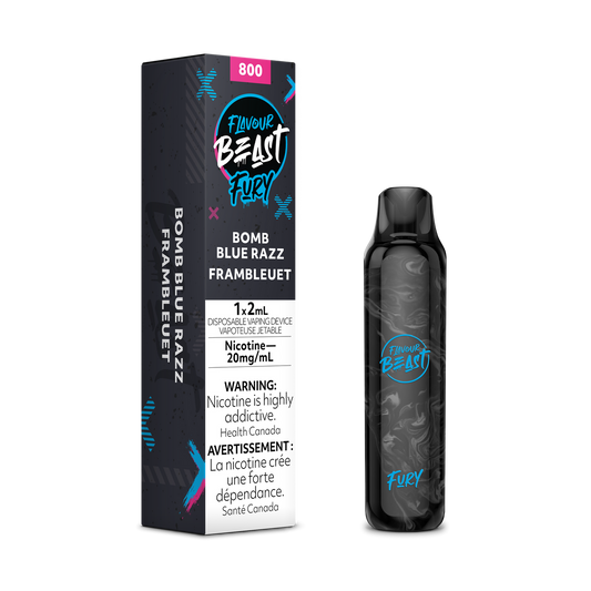Flavour Beast Fury Bomb Blue Razz