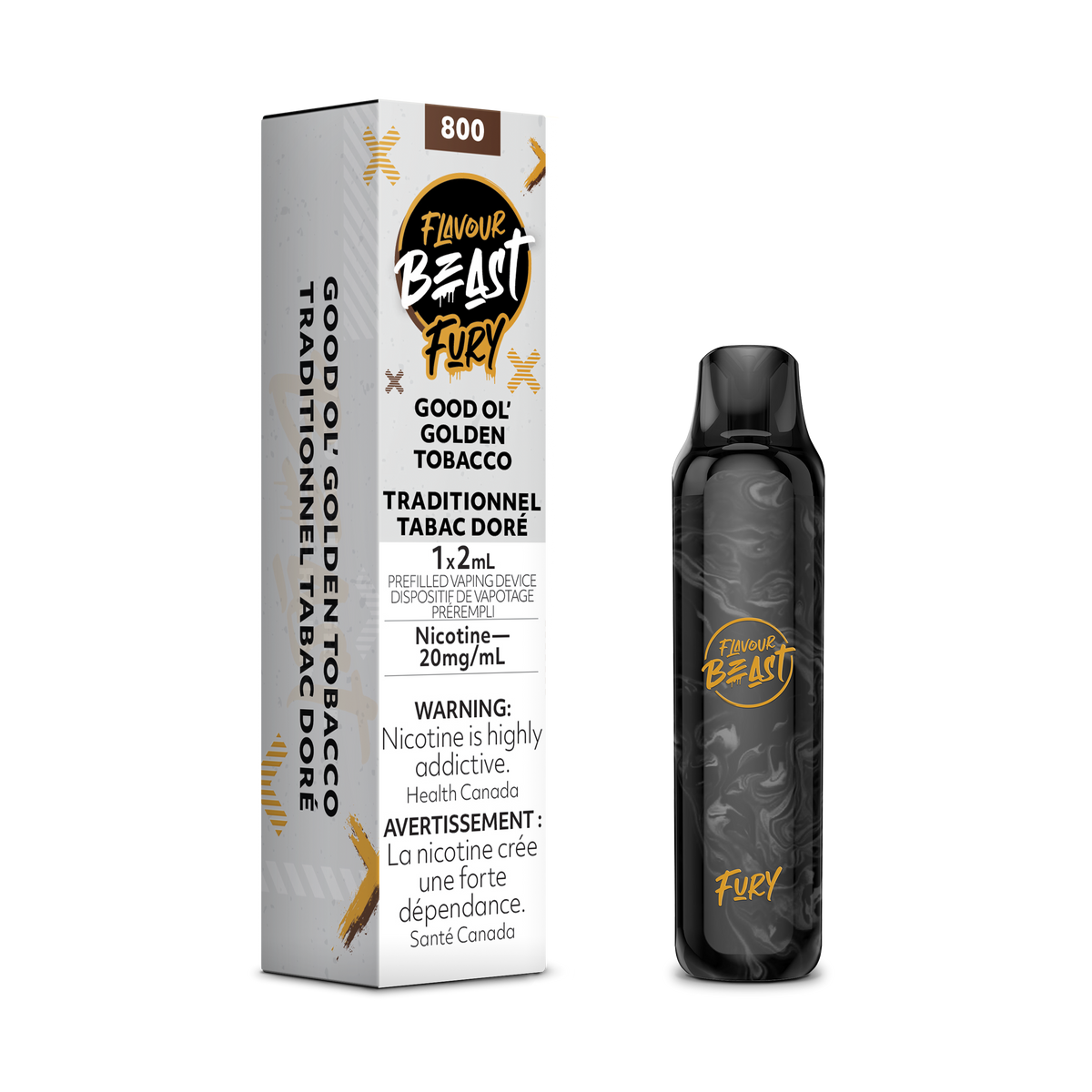 Flavour Beast Fury Good Ol Golden Tobacco