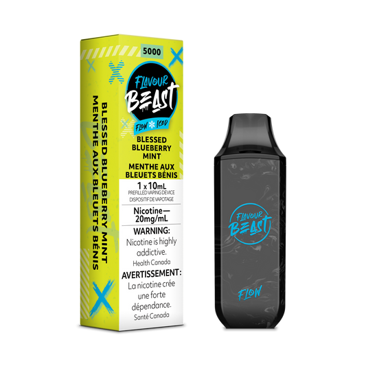 Flavour Beast Flow Blessed Blueberry Mint Iced