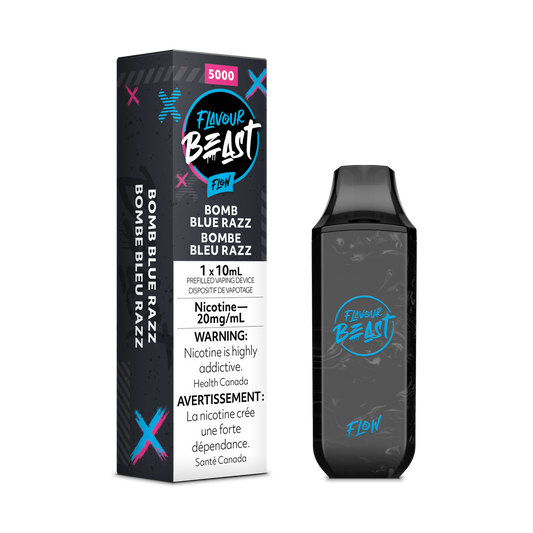 Flavour Beast Flow Packin Bomb Blue Razz