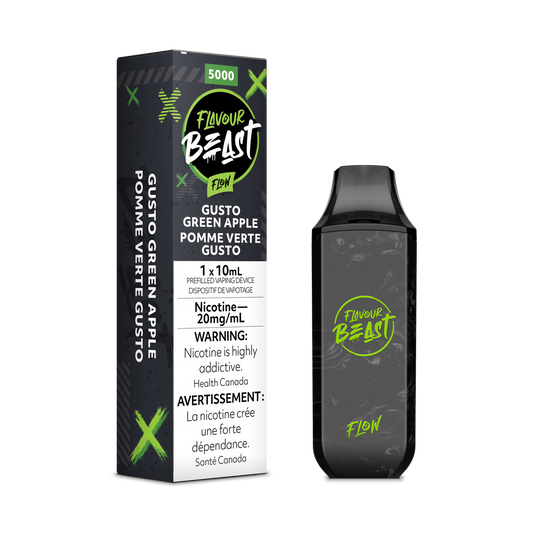 Flavour Beast Flow Gusto Green Apple