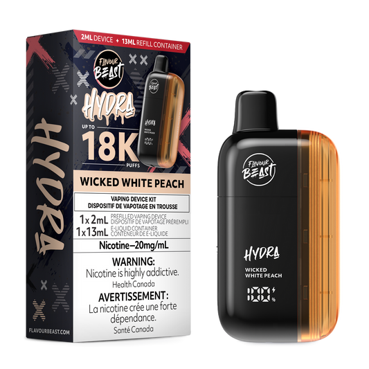 Flavour Beast Hydra Wicked White Peach