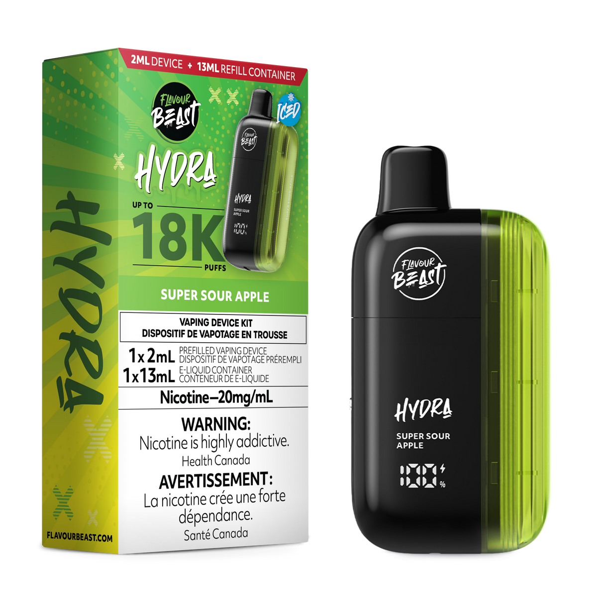 Flavour Beast Hydra Super Sour Apple
