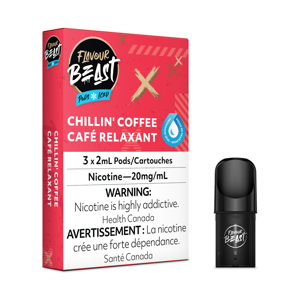 Flavour Beast Pods Chillin Coffee Iced