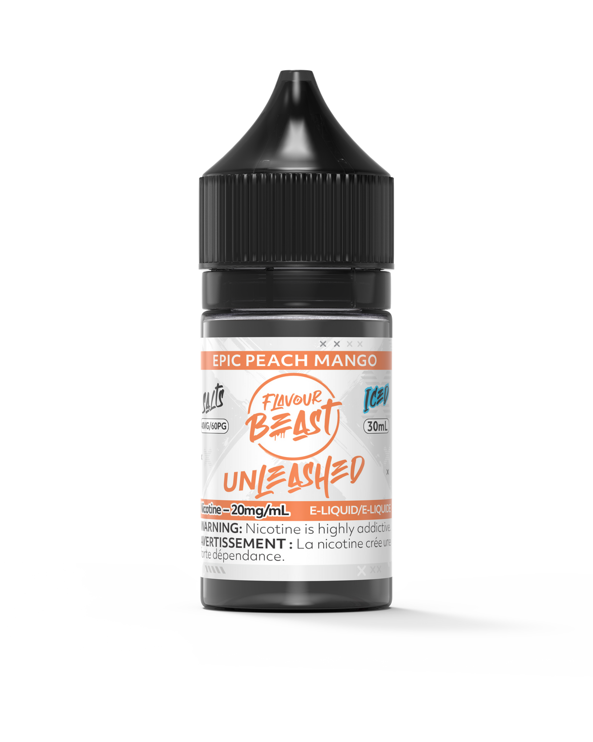 Flavour Beast E Liquid Unleashed Epic Peach Mango