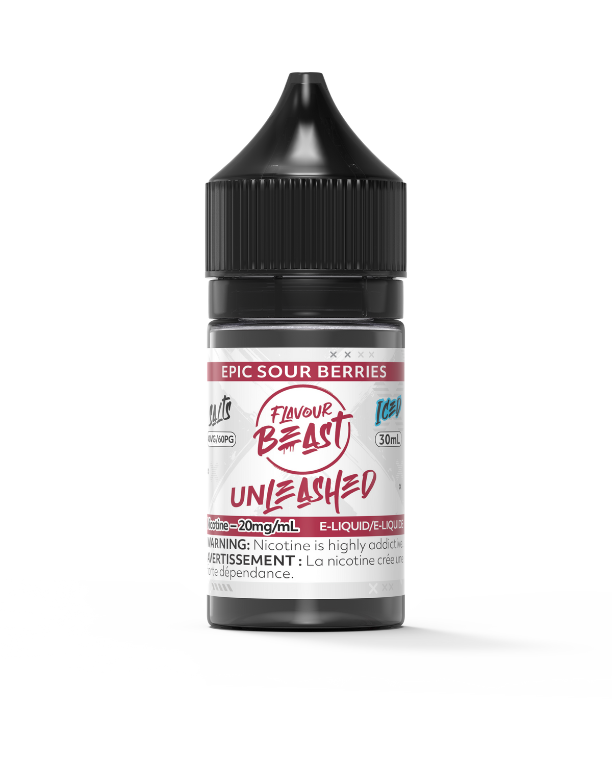 Flavour Beast E Liquid Unleashed Epic Sour Berries