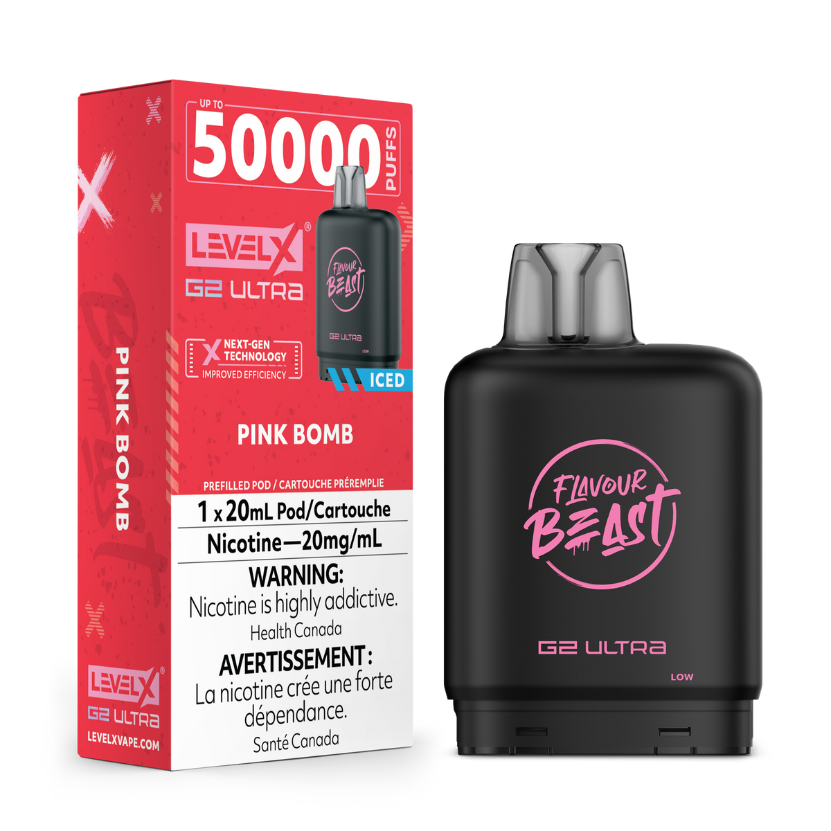 Level X G2 Ultra Pod Pink Bomb Iced