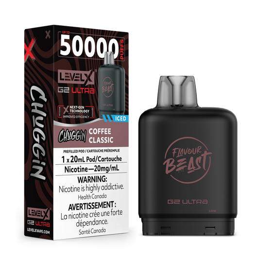 Level X G2 Ultra Pod Chuggin Coffee Classic Iced
