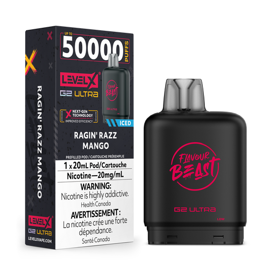 Level X G2 Ultra Pod Ragin Razz Mango