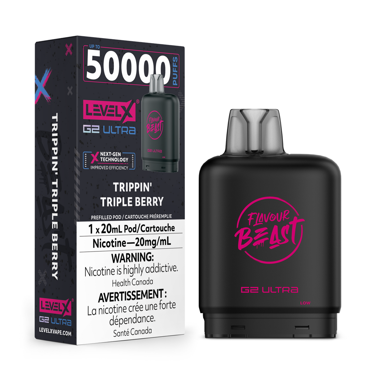 Level X G2 Ultra Pod Trippin Triple Berry