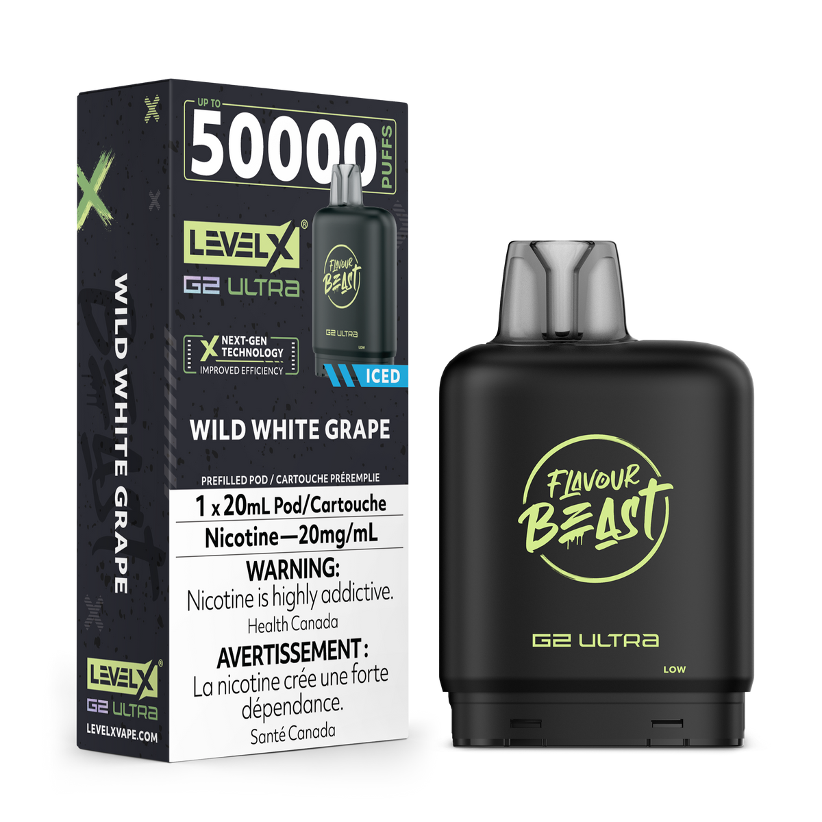 Level X G2 Ultra Pod Wild White Grape