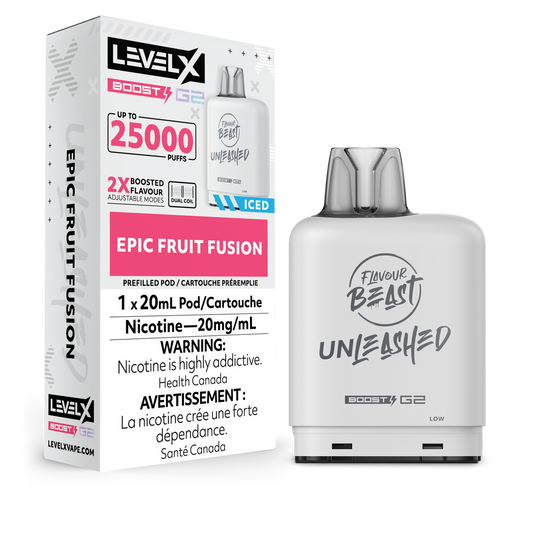Level X Boost Pod Unleashed Epic Fruit Fusion