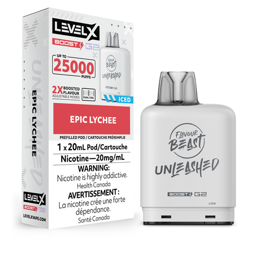 Level X Boost Pod Unleashed Epic Lychee