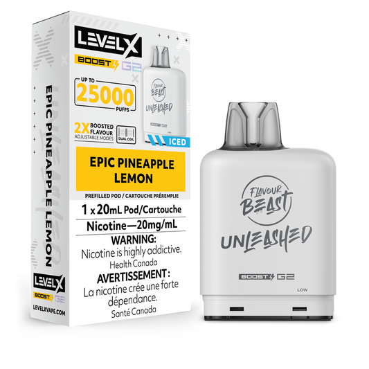 Level X Boost Pod Unleashed Epic Pineapple Lemon