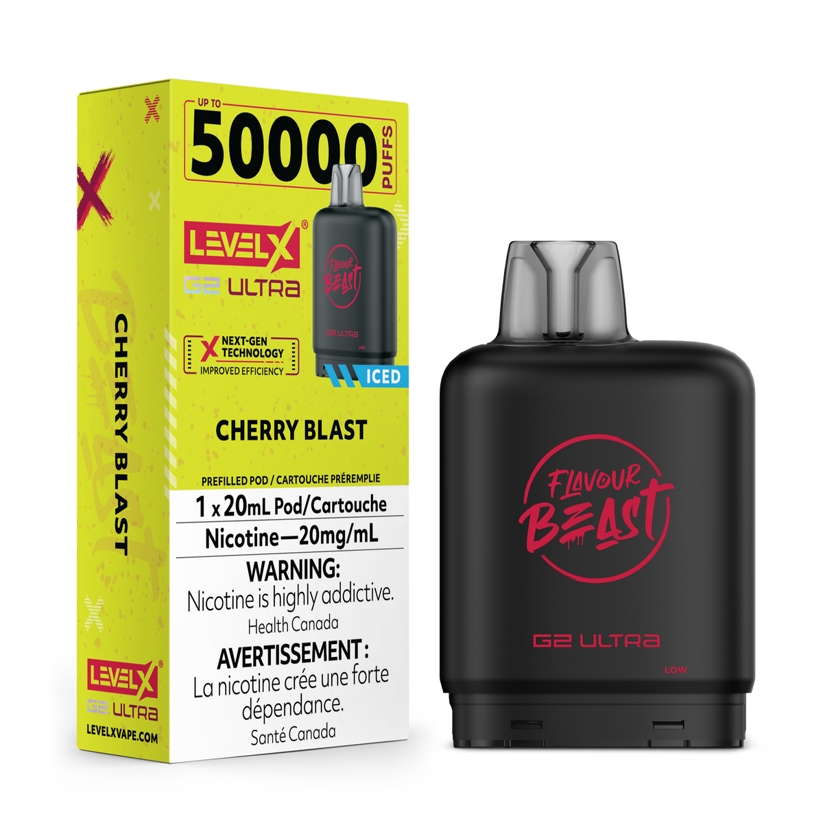 Level X G2 Ultra Pod Cherry Blast