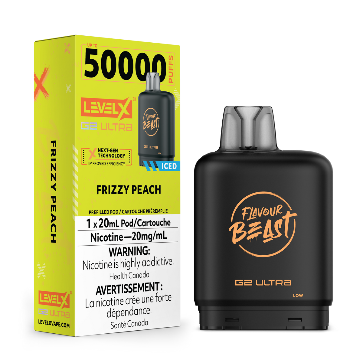 Level X G2 Ultra Pod Frizzy Peach
