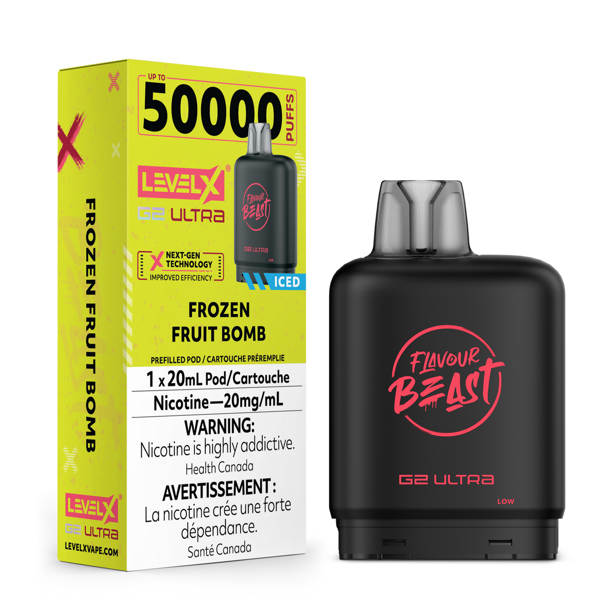 Level X G2 Ultra Pod Frozen Fruit Bomb